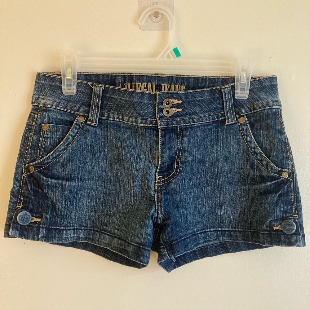 Illegal Jeans Y2K Women’s Denim Jean Shorts Size US 5